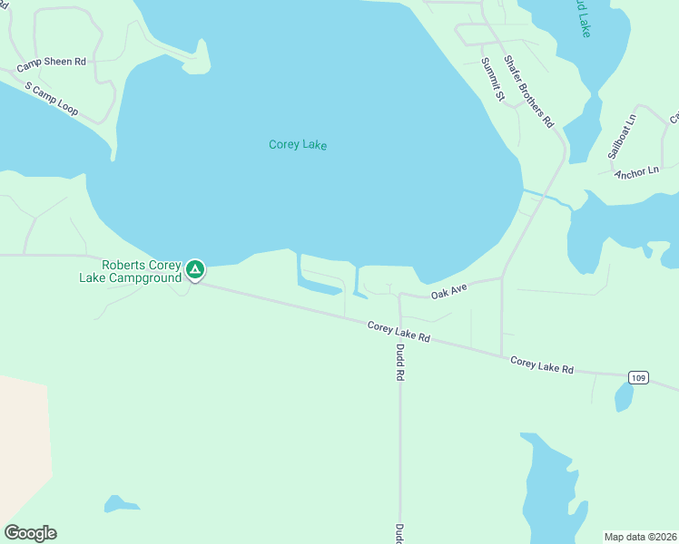 map of restaurants, bars, coffee shops, grocery stores, and more near 11126 Harbor Drive in Three Rivers