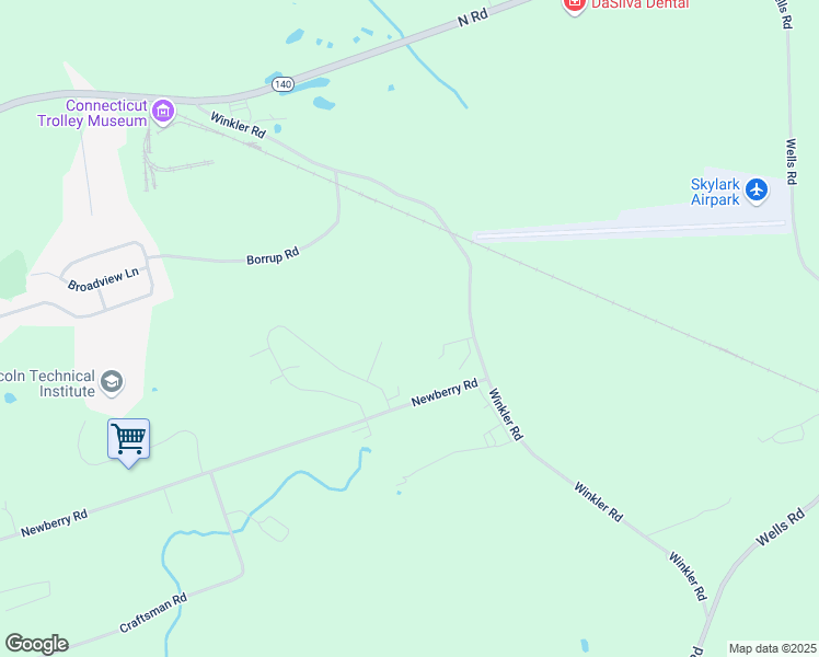 map of restaurants, bars, coffee shops, grocery stores, and more near 8 Blue Heron Way in East Windsor