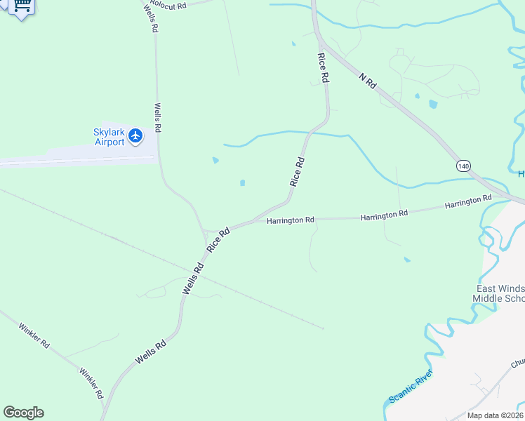 map of restaurants, bars, coffee shops, grocery stores, and more near 62 Rice Road in East Windsor