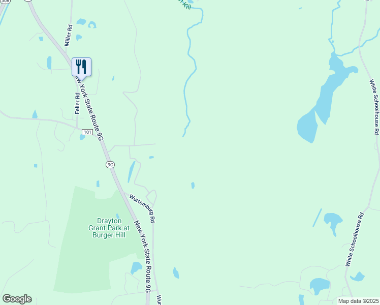 map of restaurants, bars, coffee shops, grocery stores, and more near 27 Wurtemburg Rd in Rhinebeck