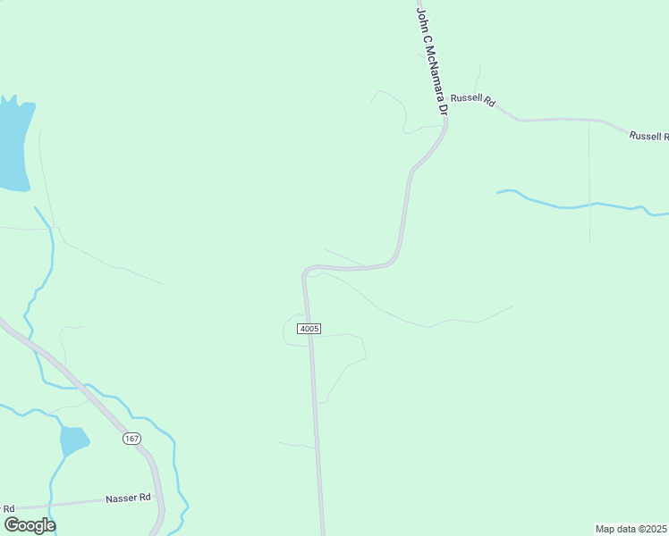 map of restaurants, bars, coffee shops, grocery stores, and more near John C McNamara Drive in Montrose