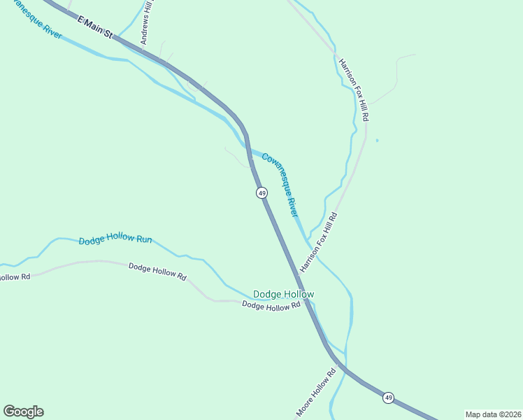 map of restaurants, bars, coffee shops, grocery stores, and more near 2561 State Route 49 in Westfield