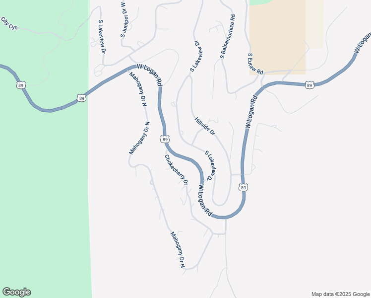 map of restaurants, bars, coffee shops, grocery stores, and more near 1115 South Lakeview Drive in Garden City