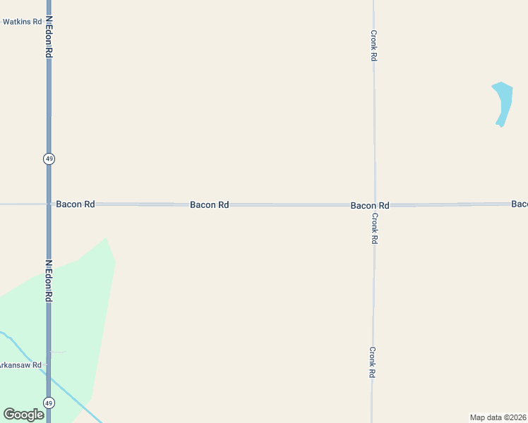 map of restaurants, bars, coffee shops, grocery stores, and more near 6331 Bacon Road in Allen