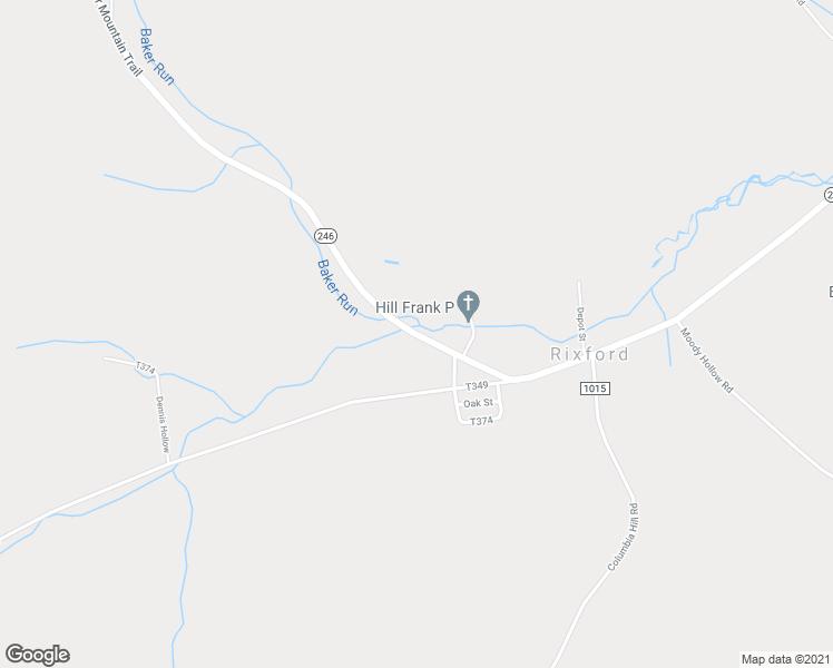 map of restaurants, bars, coffee shops, grocery stores, and more near Looker Mountain Trail in Rixford