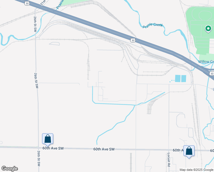 map of restaurants, bars, coffee shops, grocery stores, and more near in Cedar Rapids