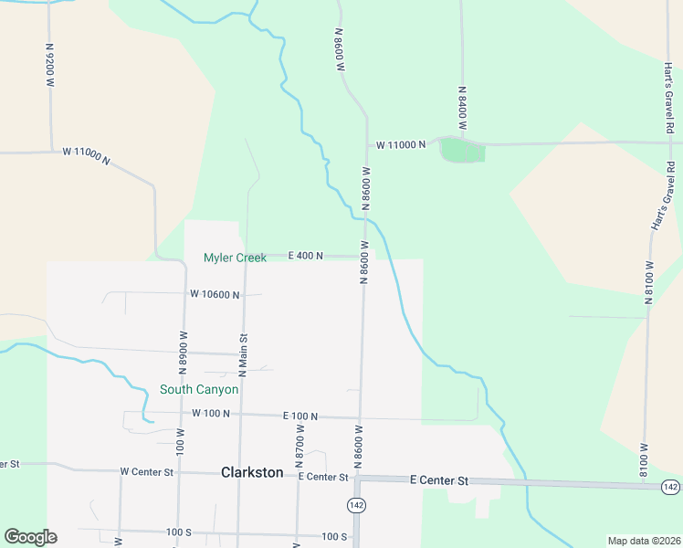 map of restaurants, bars, coffee shops, grocery stores, and more near 379 North 200 East in Clarkston
