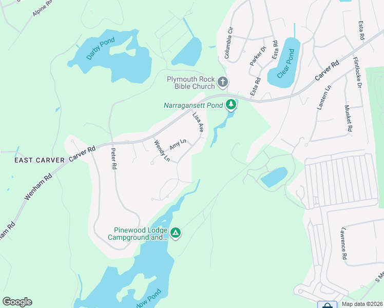 map of restaurants, bars, coffee shops, grocery stores, and more near 31 Lisa Avenue in Plymouth