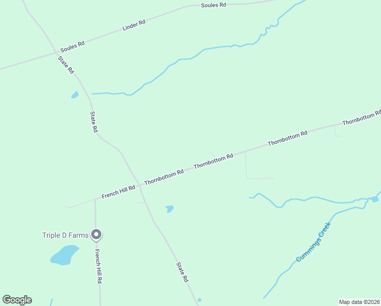 map of restaurants, bars, coffee shops, grocery stores, and more near 135 Thorn Bottom Road in Middlebury Center