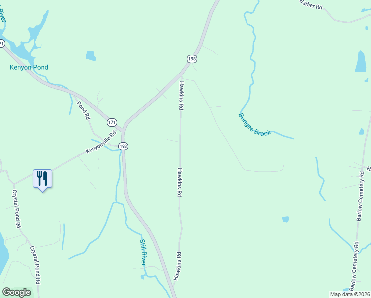 map of restaurants, bars, coffee shops, grocery stores, and more near 70 Hawkins Road in Woodstock