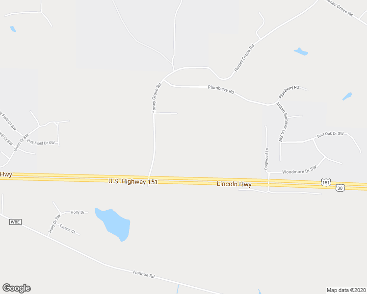 map of restaurants, bars, coffee shops, grocery stores, and more near 4101 Honey Grove Road in Ely