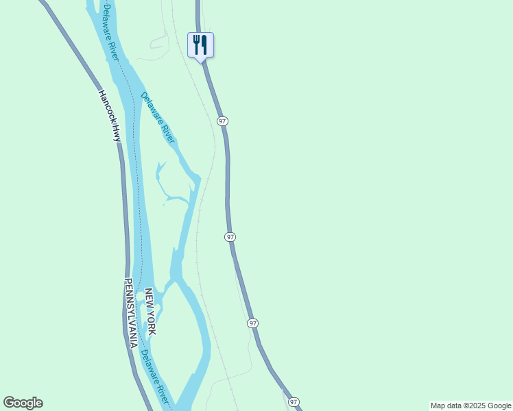 map of restaurants, bars, coffee shops, grocery stores, and more near 23260 97 in Hancock