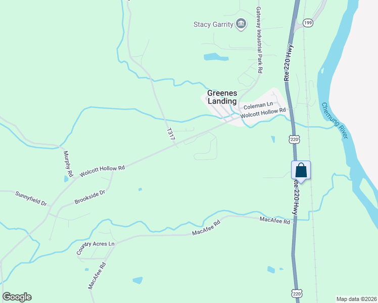 map of restaurants, bars, coffee shops, grocery stores, and more near Wolcott Hollow Road in Athens