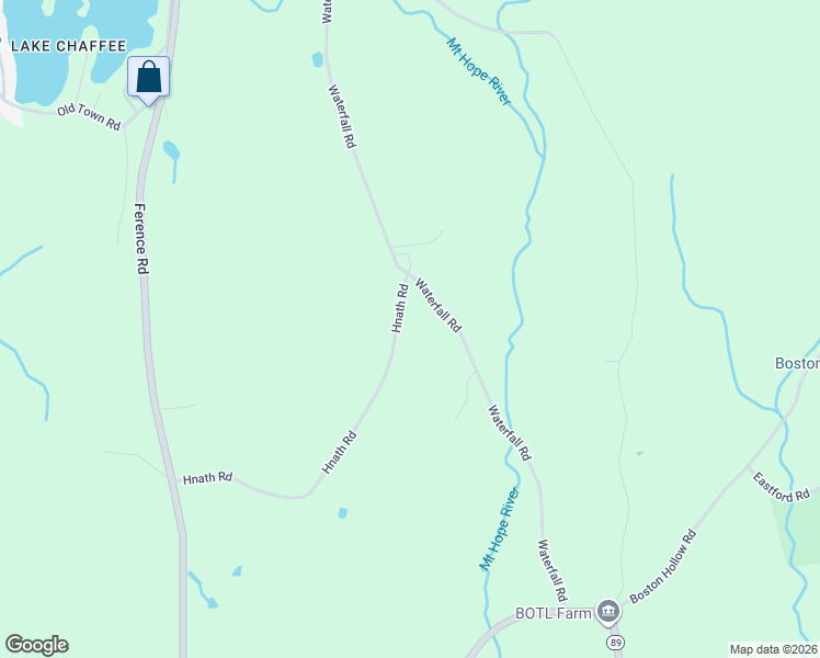 map of restaurants, bars, coffee shops, grocery stores, and more near 144 Hnath Road in Ashford