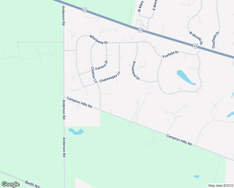 map of restaurants, bars, coffee shops, grocery stores, and more near 4N289 Venetian Way in Elburn