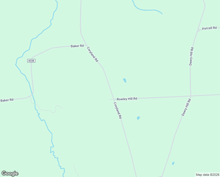 map of restaurants, bars, coffee shops, grocery stores, and more near Coryland Road in Gillett