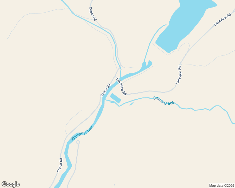 map of restaurants, bars, coffee shops, grocery stores, and more near 8638 Lakeview Road in Hornbrook