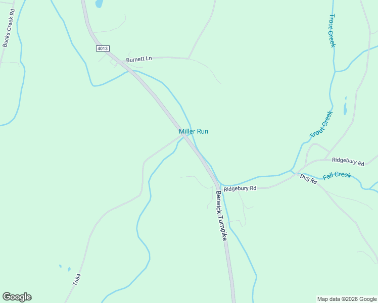 map of restaurants, bars, coffee shops, grocery stores, and more near 12099 Berwick Turnpike in Columbia Cross Roads