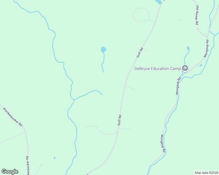 map of restaurants, bars, coffee shops, grocery stores, and more near 346 Goff Road in Livingston Manor