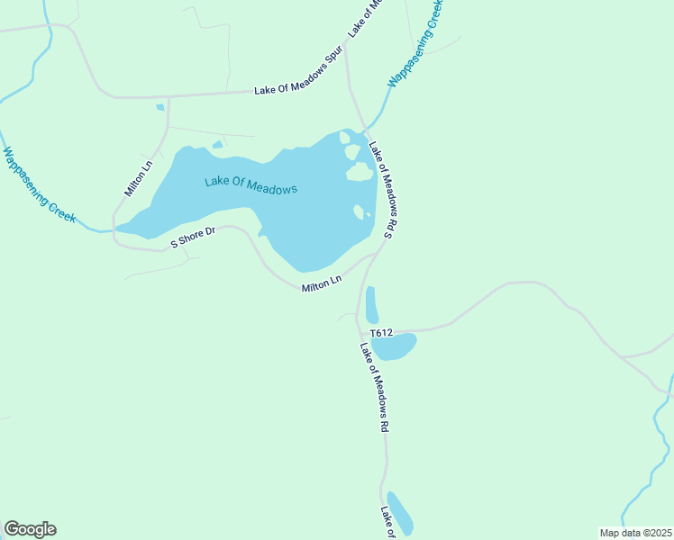 map of restaurants, bars, coffee shops, grocery stores, and more near 5 Milton Lane in Little Meadows