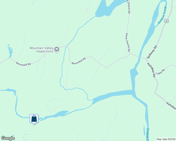 map of restaurants, bars, coffee shops, grocery stores, and more near 149 Beaverkill Road in Kingston