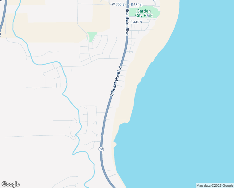 map of restaurants, bars, coffee shops, grocery stores, and more near 850 South Bear Lake Boulevard in Garden City