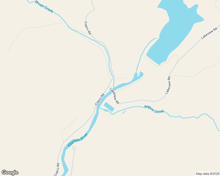 map of restaurants, bars, coffee shops, grocery stores, and more near 8638 Lakeview Road in Hornbrook