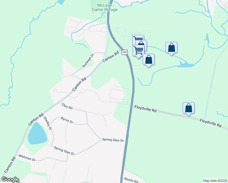 map of restaurants, bars, coffee shops, grocery stores, and more near 89R Salmon Brook Street in Granby