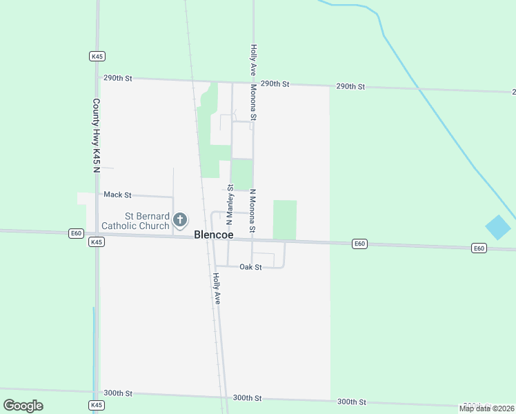 map of restaurants, bars, coffee shops, grocery stores, and more near 200-298 North Monona Street in Blencoe