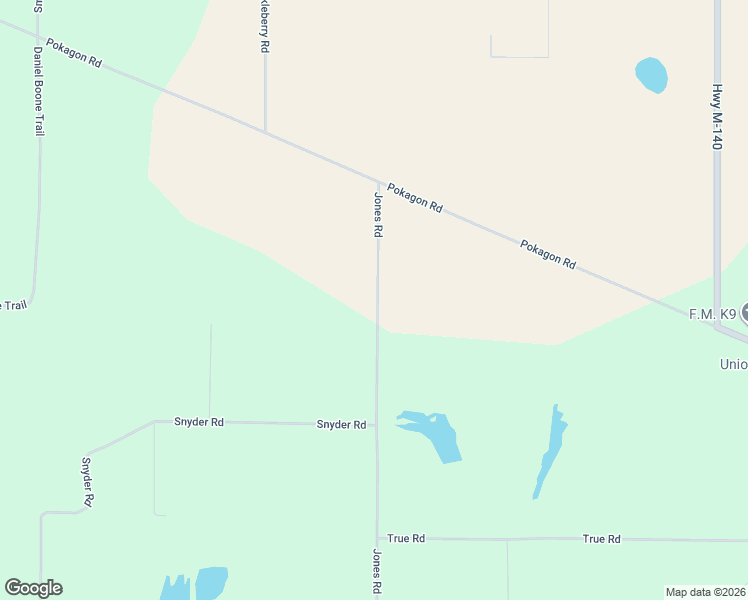map of restaurants, bars, coffee shops, grocery stores, and more near in Berrien Springs