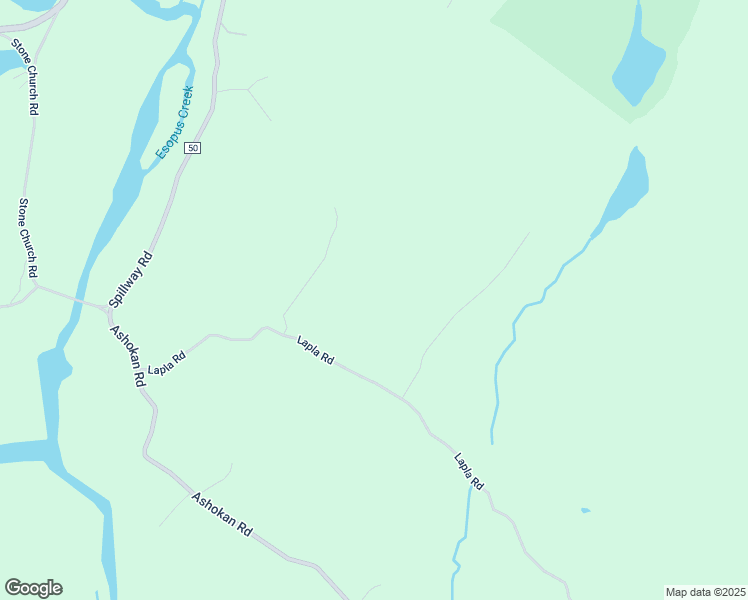 map of restaurants, bars, coffee shops, grocery stores, and more near 890 Lapla Road in Kingston