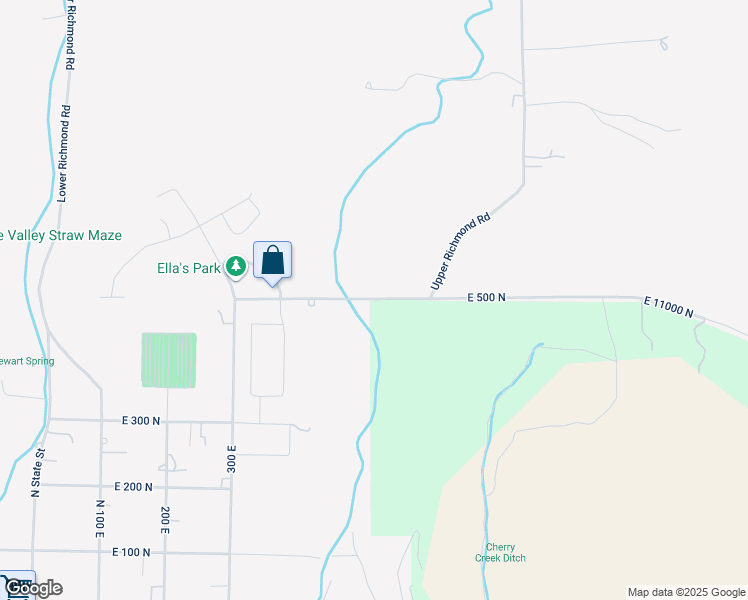 map of restaurants, bars, coffee shops, grocery stores, and more near 695 East 500 North in Logan