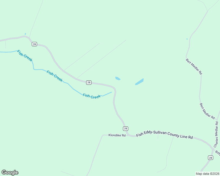 map of restaurants, bars, coffee shops, grocery stores, and more near 5638 County Road 28 in Long Eddy