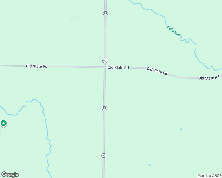 map of restaurants, bars, coffee shops, grocery stores, and more near 10055 Pennsylvania 98 in Edinboro