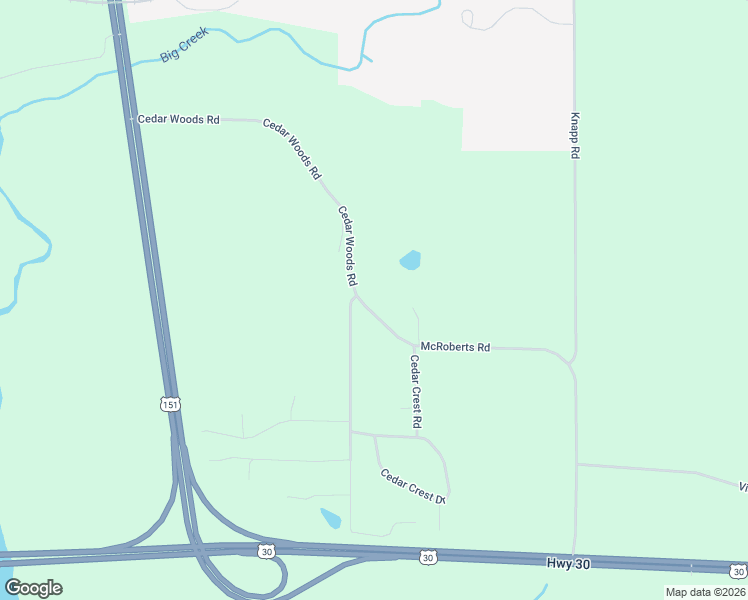map of restaurants, bars, coffee shops, grocery stores, and more near 1769-1799 McRoberts Road in Cedar Rapids