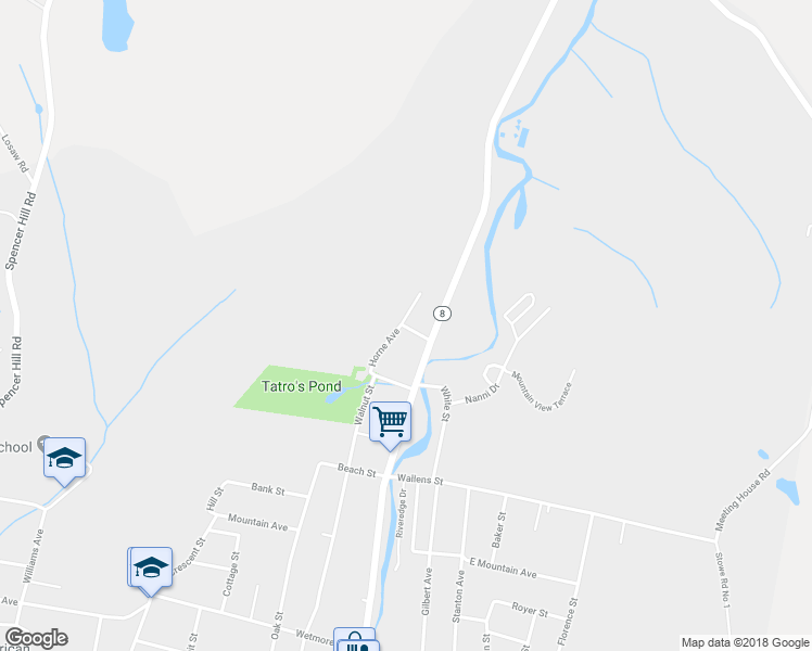 map of restaurants, bars, coffee shops, grocery stores, and more near 413 Horne Avenue in Winchester