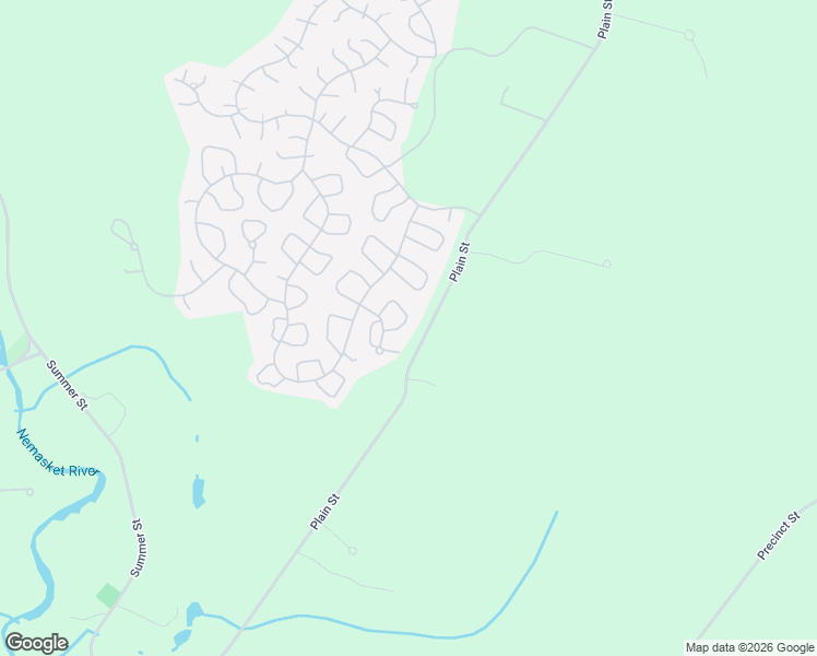 map of restaurants, bars, coffee shops, grocery stores, and more near 26 Plain Street in Middleborough