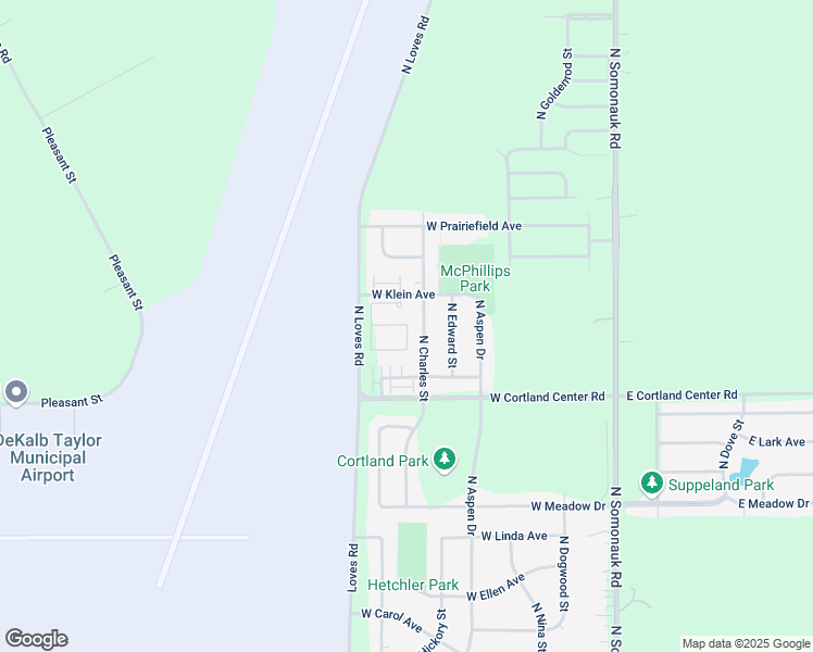 map of restaurants, bars, coffee shops, grocery stores, and more near 235 McMillan Court in Cortland