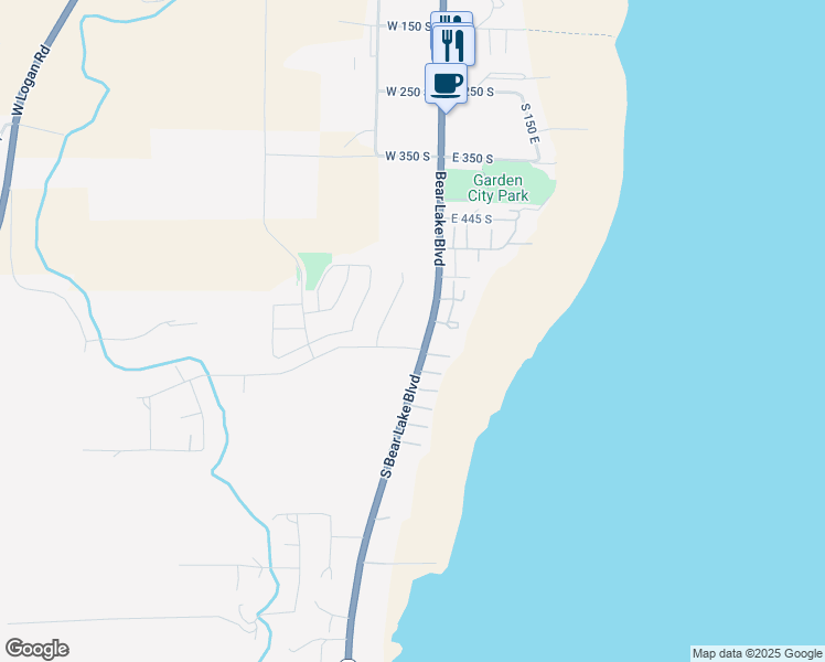 map of restaurants, bars, coffee shops, grocery stores, and more near 55 Buttercup Lane in Garden City
