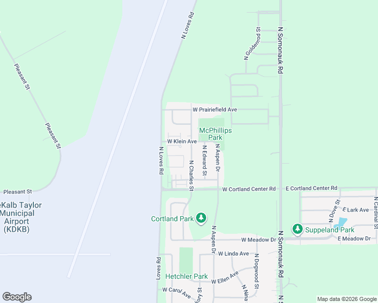 map of restaurants, bars, coffee shops, grocery stores, and more near 491 North Charles Street in Cortland