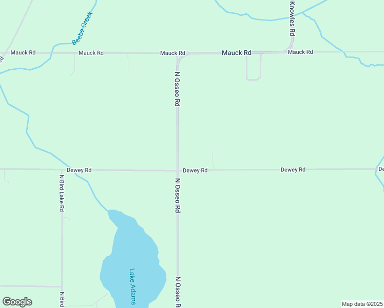 map of restaurants, bars, coffee shops, grocery stores, and more near 2557 North Osseo Road in Hillsdale