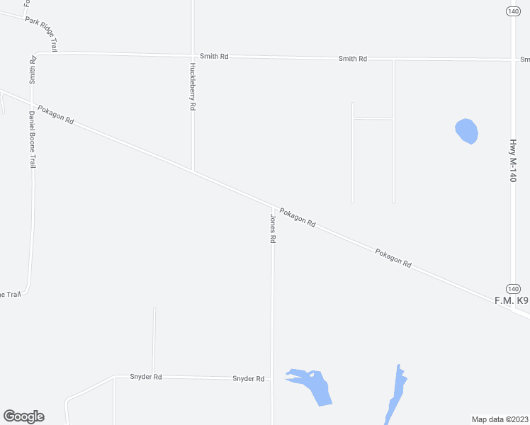 map of restaurants, bars, coffee shops, grocery stores, and more near 6888 Pokagon Road in Berrien Center