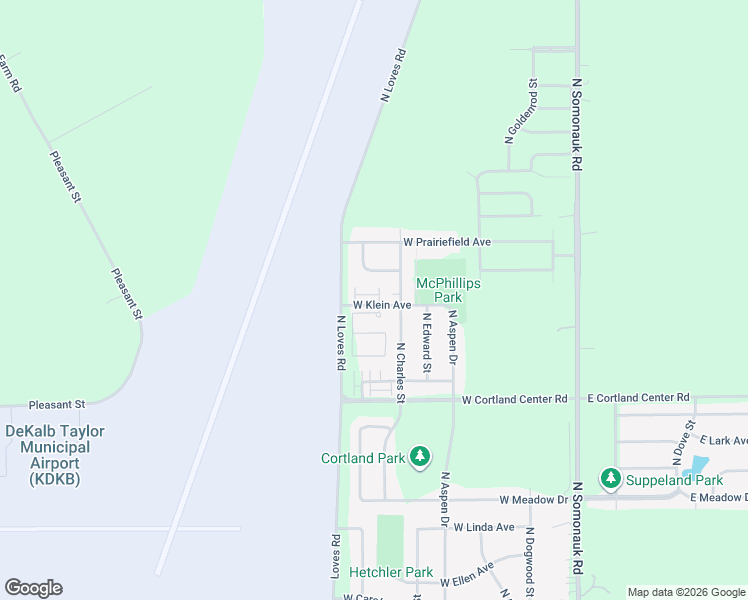 map of restaurants, bars, coffee shops, grocery stores, and more near 250 West Fernglen Avenue in Cortland