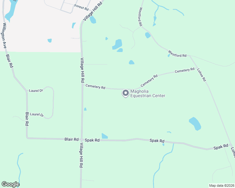 map of restaurants, bars, coffee shops, grocery stores, and more near 25 Cemetery Road in Willington