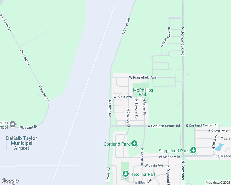 map of restaurants, bars, coffee shops, grocery stores, and more near 249 Judy Lane in Cortland