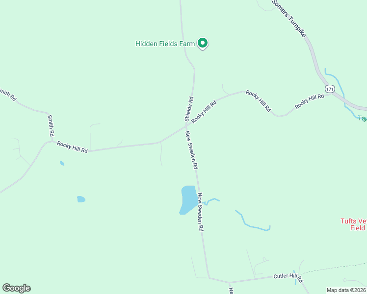 map of restaurants, bars, coffee shops, grocery stores, and more near 610 New Sweden Road in Woodstock