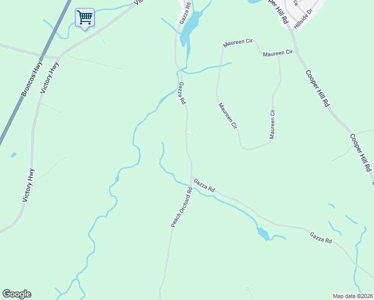map of restaurants, bars, coffee shops, grocery stores, and more near 526 Gazza Road in Burrillville