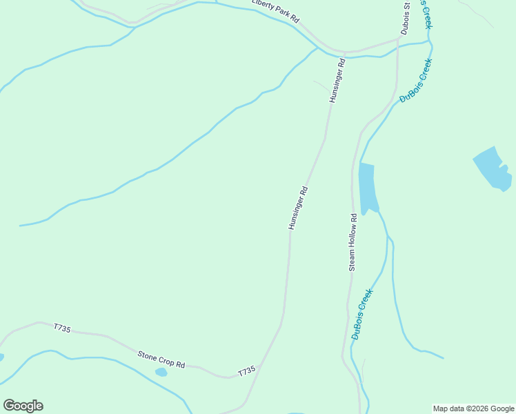 map of restaurants, bars, coffee shops, grocery stores, and more near 2289 Hunsinger Road in Hallstead