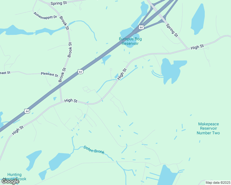 map of restaurants, bars, coffee shops, grocery stores, and more near 113 High Street in Carver