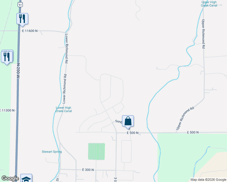 map of restaurants, bars, coffee shops, grocery stores, and more near 668 Cherry Creek Parkway in Richmond